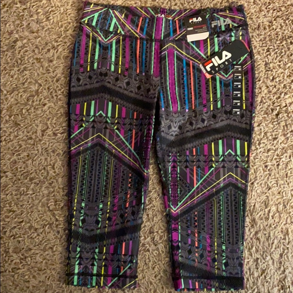 BRAND NEW!!  Fila crop leggings